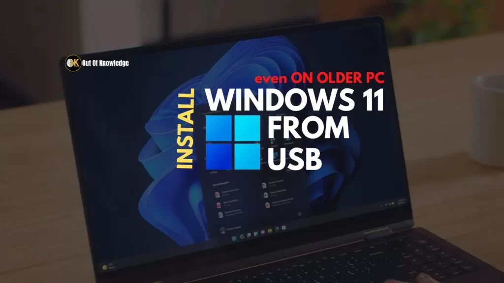 How to install Windows 11 from Usb ?