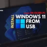 How to install Windows 11 from Usb ?